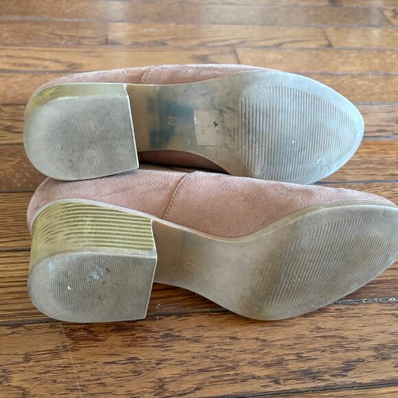 H&M Brown Suede Ankle Booties, size 8.5 - Picture 5 of 7